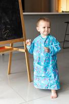 Tidy TOT Coverall neperšlampanti prijuostė - seilinukas su rankovėmis (jūros tematika) nuo 6 mėn iki 3 metų