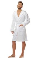 Medvilninis vyriškas chalatas 2103 White M Balta (White)