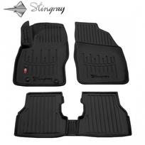 Guminiai 3D kilimėliai FORD Focus II C307 2004-2011 (Juodos spalvos)