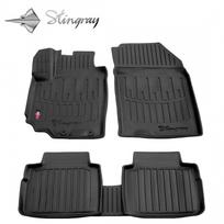 Guminiai 3D kilimėliai SUZUKI SX4 II 2013-2021 (Juodos spalvos)