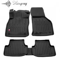 Guminiai 3D kilimėliai VOLKSWAGEN Golf VIII 2020→ (Juodos spalvos)