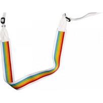 Polaroid Fotoaparato dirželis Flat Rainbow Baltas