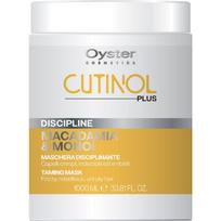 Plaukų kaukė Oyster Cutinol Plus Discipline Taming Mask, skirta sausiems, pažeistiems plaukams OYMA05100102, 1000 ml