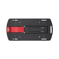 Adapteris bagažinei Klickfix, (juoda/raudona)