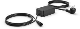 Philips Hue 40 W outdoor power adapter with connecting cable, black, 24 V for Hue low-voltage lighting systems (929003149201)
