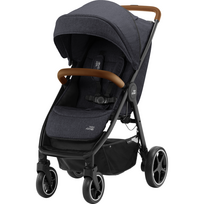 Britax Römer B-AGILE R Black Shadow/Brown sportinis vežimėlis