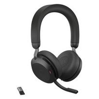 JABRA Evolve2 75 Link380a UC Stereo Stand Black