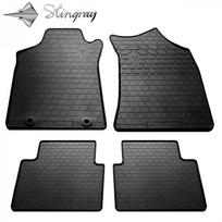 Guminiai kilimėliai TOYOTA Fortuner AN5060 2004-2015 (Standartiniais kraštais, Juodi)