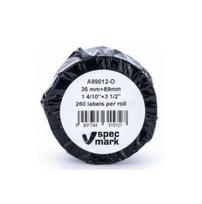 Suderinamos DYMO LabelWriter A 99012 etiketės 36 mm x 89 mm S0722400 oranžinės
