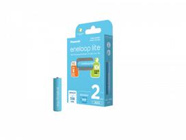 Įkraunamos baterijos Panasonic ENELOOP Lite BK-4LCCE/2BE, 550 mAh (2xAAA) BOOM