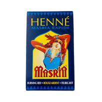 Dažai ryškiai raudoni HENNA, 90 g