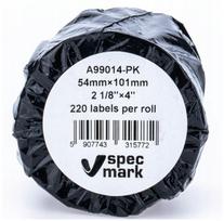 Suderinamos DYMO LabelWriter A 99014 PK etiketės 54 mm x 101 mm rožinės