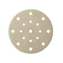 Kibus diskas 15 skylių CORTEX 150 mm 5 vnt : Švitrinio popieriaus grublėtumas - P240