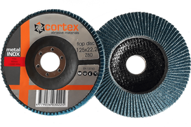 CORTEX T29 ZA 80m/s 125x22 : Švitrinio popieriaus grublėtumas - P80