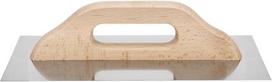 Trintuvė nerūdijančio plieno medine rankena Inter-S | 280 x 130 mm