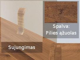 Grindjuostė termoplasto Vox, (106) pilies ąžuolas | Sujungimas SMART FLEX / IZZI