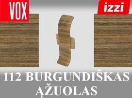 Grindjuostė termoplasto Vox, (112) burgundiškas ąžuolas | Sujungimas SMART FLEX / IZZI