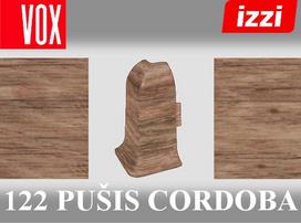 Grindjuostė termoplasto Vox, (122) pušis cordoba | Kampas SMART FLEX / IZZI, išorinis