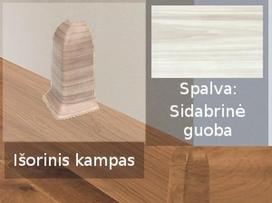Grindjuostė termoplasto Vox, (71) sidabrinė guoba | Kampas SMART FLEX / IZZI, išorinis