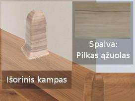 Grindjuostė termoplasto Vox, (78) pilkas ąžuolas | Kampas SMART FLEX / IZZI, išorinis
