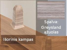 Grindjuostė termoplasto Vox, (88) greysland ąžuolas | Kampas SMART FLEX / IZZI, išorinis