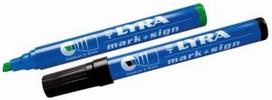Markeris 2-6 mm, plokščias Lyra | juodas