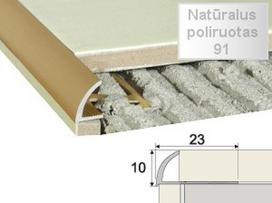 Profilis Effector A53 užbaigimo | A53 natūralus pol. 250 cm 23x10 mm