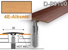 Profilis PVC Myck, 36 mm | alksnis, 2 m