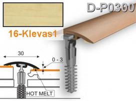 Profilis PVC Myck, 30 mm | klevas 1, 1 m