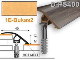 Profilis S formos PVC Myck, 40 mm | bukas2, 1 m