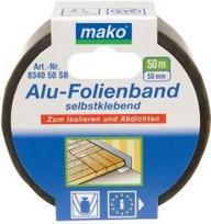 Juosta aliuminė lipni Mako | 50 mm x 50 m