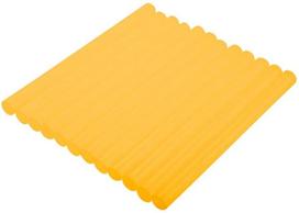 Karštų klijų lazdelės 11.2x250mm, 12 vnt. Topex | geltonos