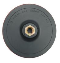 Padas kampiniam šlifuokliui guminis, limpantis Vorel | d-125mm,M14
