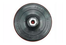 Padas kampiniam šlifuokliui guminis, limpantis Vorel | d-125mm (eoro)