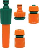 Antgalių laistymui rinkinys 4vnt Flo | 1/2", 3/4", 4 vnt,