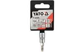 Galvutė 1/4" su antgaliu TORX Yato | T20, L-37mm, maks, 12,7Nm