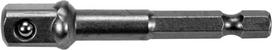 Adapteris HEX 1/4", galvutėms Yato | 3/8" L65mm