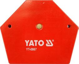 Laikiklis magnetinis suvirinimo 30° 45° 60° 75° 90° 135° Yato | 34,0kg 111x136x24mm
