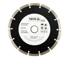 Diskas pjovovimo deimantinis (sausam pjovimui) Yato | d-125mm