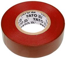 Izoliacinė juosta raudona Yato YT-8166 | 20m, 19mm/0,13mm