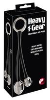 You2Toys Heavy gear cock ring&ass plugs Penio žiedas - užveržėjas