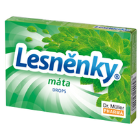 Dr. Muller Ledinukai su pipirmėčių eteriniu aliejumi, mentoliu, medumi ir vitaminu C, 9 pastilės