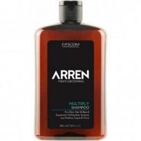 Šampūnas-prausiklis plaukams, kūnui ir barzdai Farcom Professional ARREN Men's Grooming Multiply Shampoo 400ml