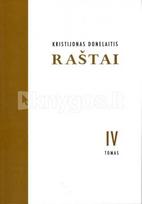 Raštai, 4 tomas. Tarnybiniai raštai ir dokumentai - Kristijonas Donelaitis