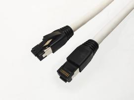 MicroConnect CAT8.1 S/FTP 3m White LSZH  Shielded Network Cable, AWG