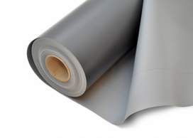 PVC danga Icopal MONARPLAN FM 1.5mm, vienasluoksnė, 31.8m², šv.pilka