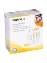 Pieno laikymo buteliukai, 2 vnt. Medela