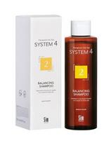 Sim Sensitive šampūnas nuo pleiskanų dažytiems plaukams, sausai galvos odai Sim Sensitive System4 2 Balancing 250ml