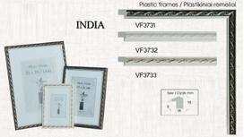 Rėmelis 30x40 plast INDIA VF3732 White | 15 mm