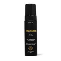THREE WARRIORS SELF-TAN MOUSS, Savaiminio įdegio putos, 150ml